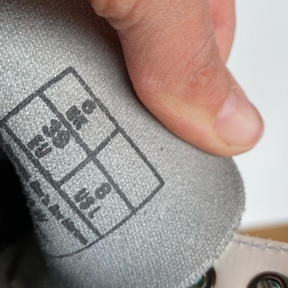 DR. MARTENS Patent Leather white combat boots Womens size 8 - Picture 10 of 12